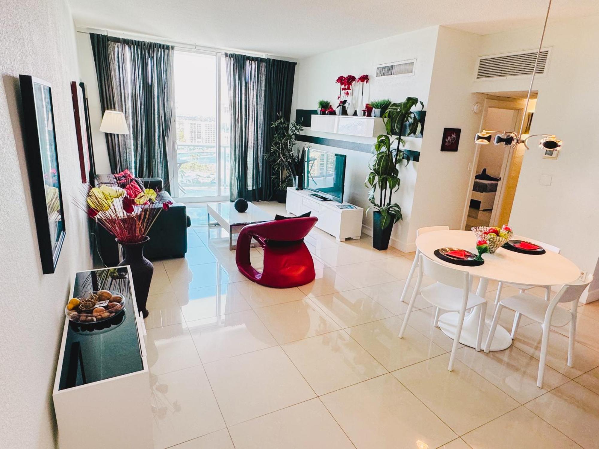 The Tides On Miami Hollywood Bay View Apartments 1B Exteriör bild